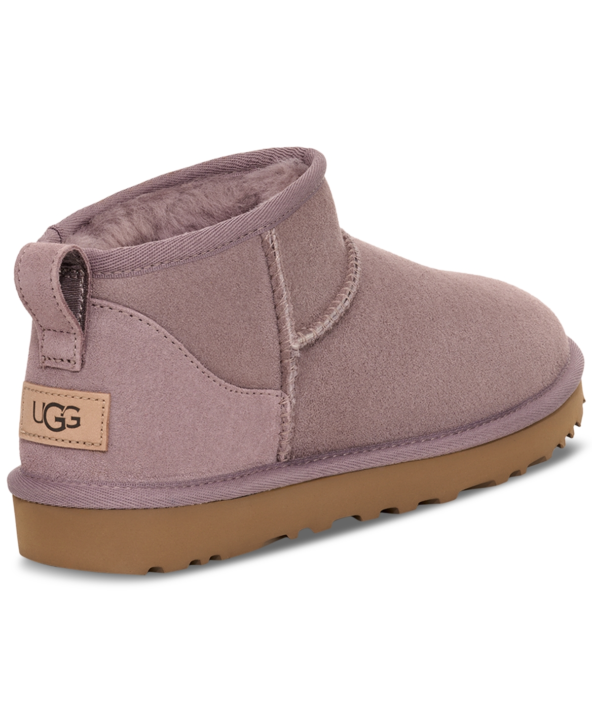 Shop Ugg Women's Classic Ultra Mini Booties In Sugarplum