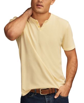 Men's Venice Burnout Notch Neck T-Shirts