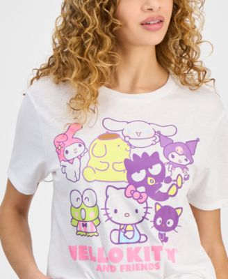 Juniors' Hello Kitty And Friends Graphic T-Shirt