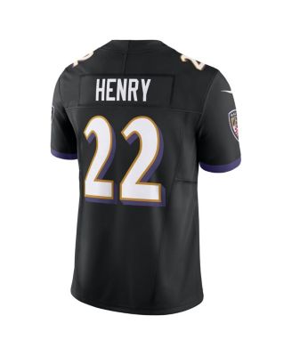 Men's Derrick Henry Black Baltimore Ravens Vapor F.U.S.E. Limited Jersey
