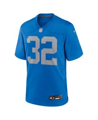 Men's Brian Branch Blue Detroit Lions Alternate Game Jersey