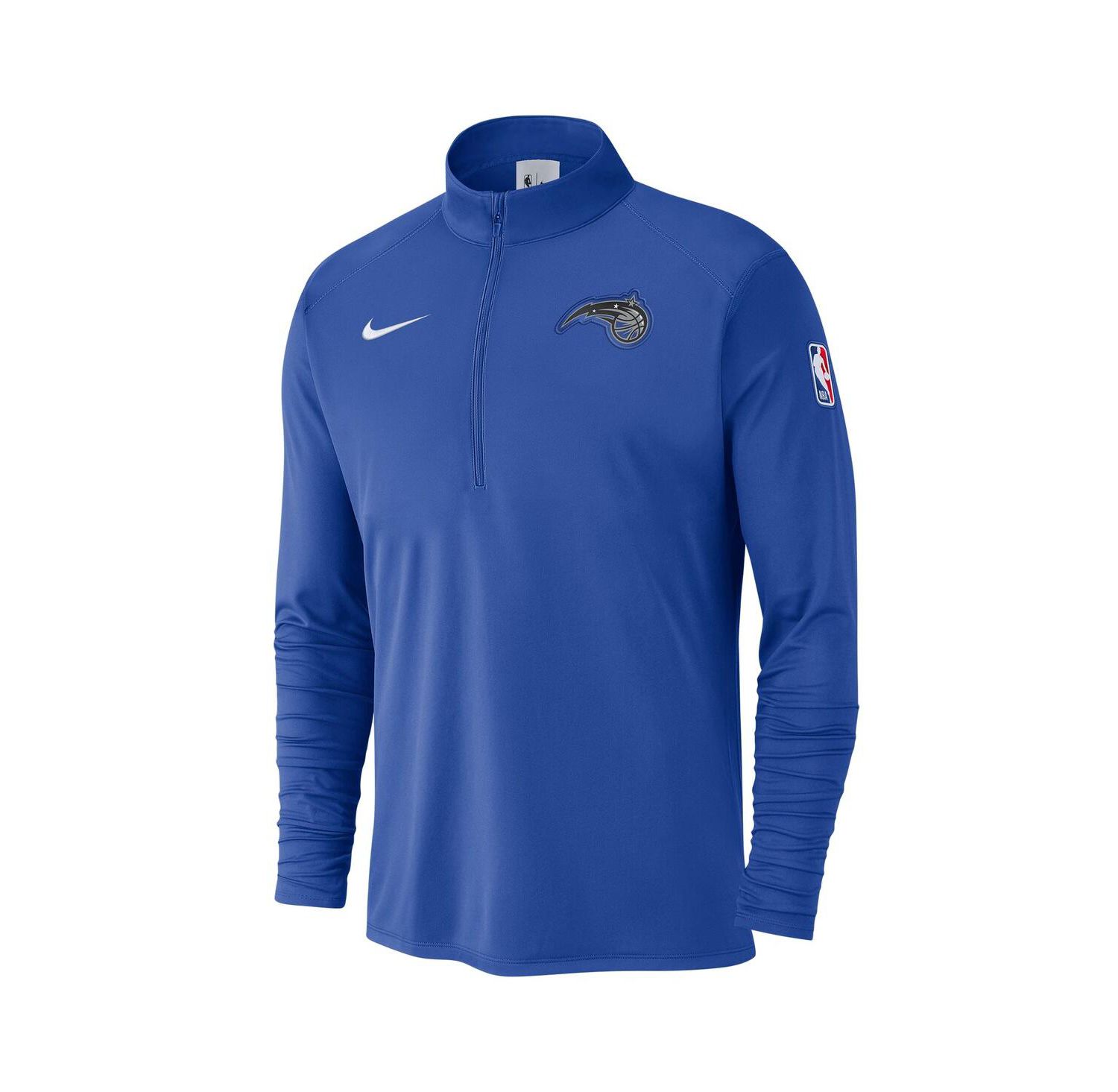 Men's Blue Orlando Magic 2024/25 Courtside Performance Half-Zip Top