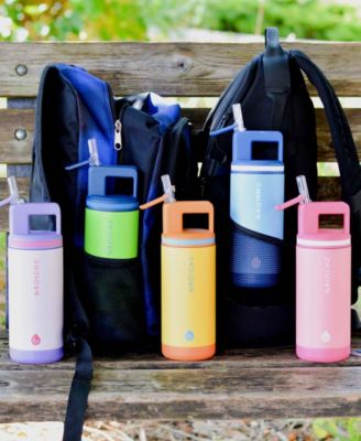 Alpine Flip 'N Sip 2-Pc. Kids Insulated Water Bottle with Straw
