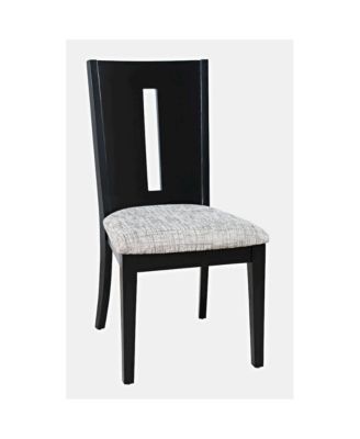 Urban Icon Contemporary Slotback Upholstered Dining Chair (Set of 2)
