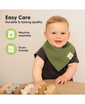 8pk Baby Bandana Bibs, Baby Drool Bibs for Baby Girl, Boy, Baby Bibs for Infant, Newborn