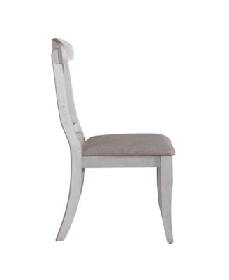 Upholstered X Back Side Chair (RTA)