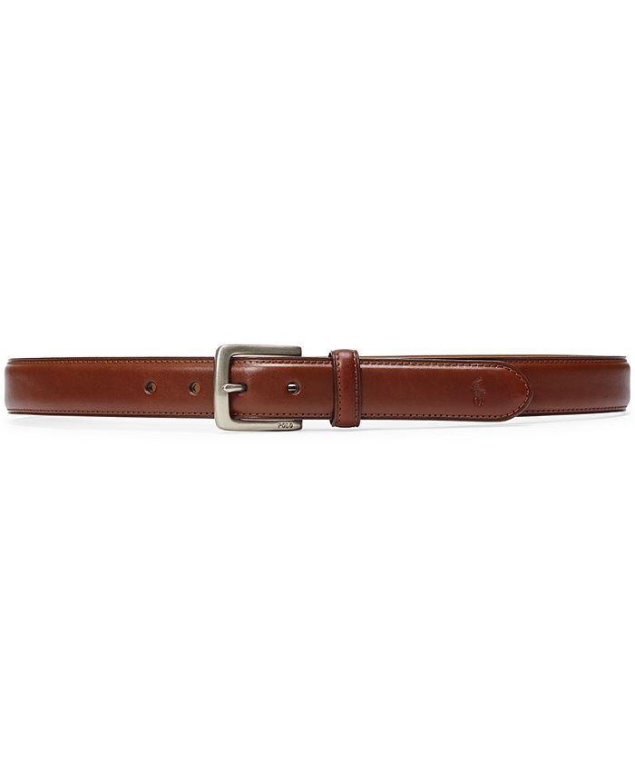 Polo Ralph Lauren Men's Suffield Leather Belt & Reviews - All Accessories -  Men - Macy's