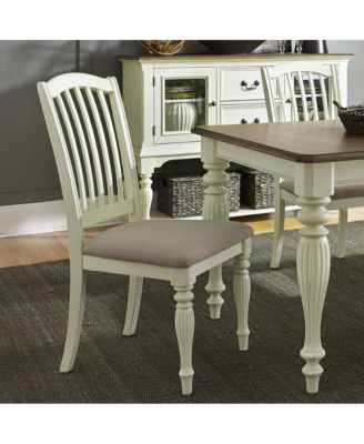 Slat Back Counter Chair (RTA)-Set of 2