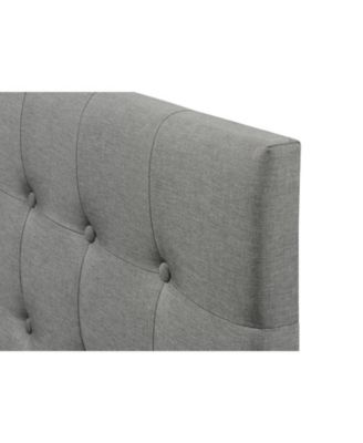 Contemporary Button-Tufted Headboard in Upholstered Fabric