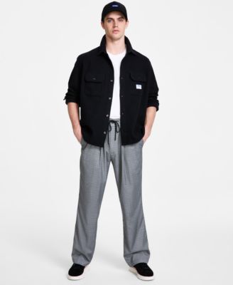Men's Oversized-Fit Shirt Jacket