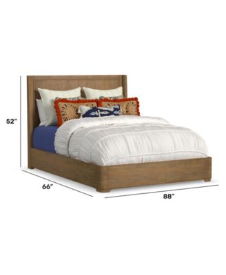 Nordic King Panel Bed