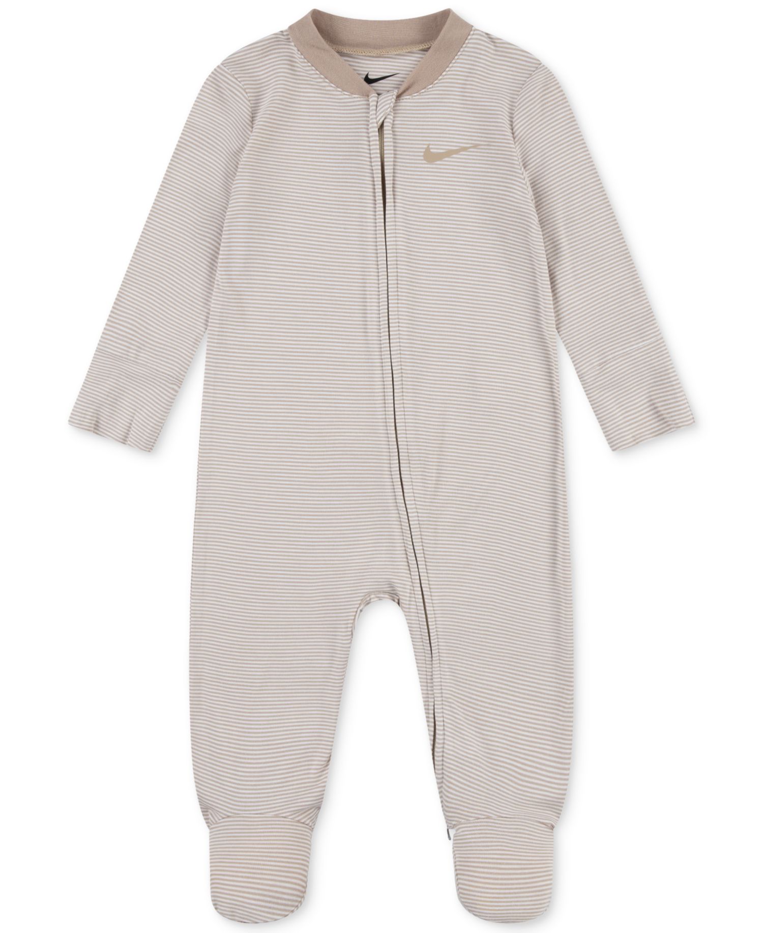 Baby Boy or Girl Viscose Striped Footed Coverall