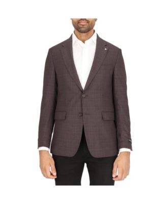 Men's Brown/Blue Sports Coat