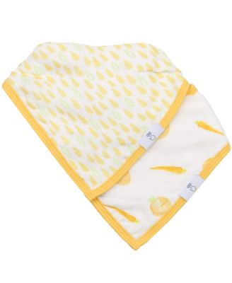GooseWaddle Slice Slice Baby And Pizza 2 Pack Muslin Terry Cloth Bib Set - Variety 25$