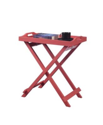 Folding Snack Table – Lightweight Portable TV Tray for Bed, Sofa, or Living Room