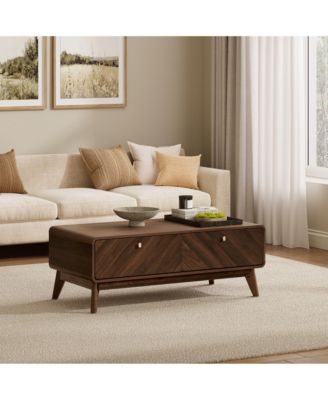 Columbia Engineered Wood Coffee Table with Storage