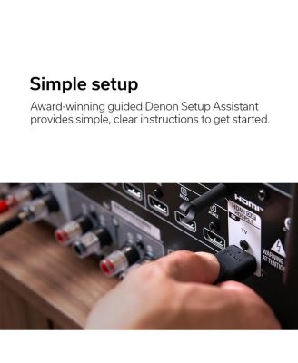 DRA-900H 2.1 Channel 8K Stereo AV Receiver with HEOS Built-In