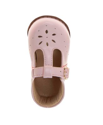 Infant Slip-Resistant Flat T-Strap Shoes