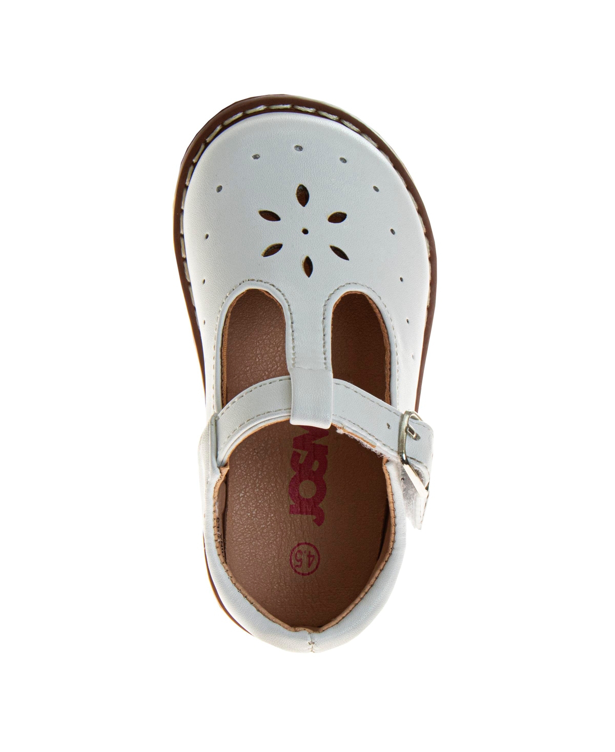 JOSMO INFANT SLIP-RESISTANT FLAT T-STRAP SHOES 