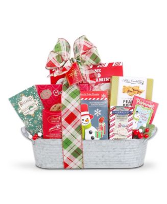 Alder Creek Gift Baskets Haul Out The Holly Gift Basket, 9 Piece - Macy's