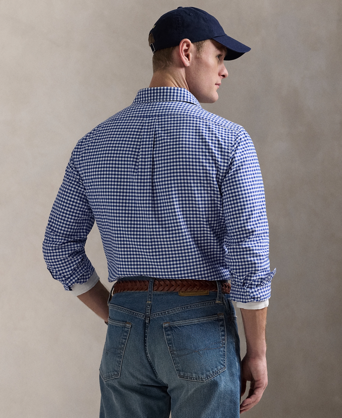 Polo Ralph Lauren Men's Custom Fit Oxford Shirt In Blue