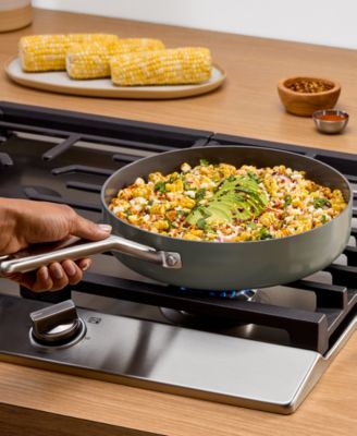 Calphalon Ceramic Nonstick 3-Quart Sauté Pan with Lid