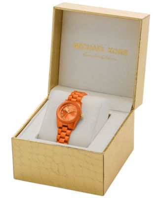 Women's Limited-Edition Lexington Three-Hand Orange Stainless Steel Watch, 26mm
