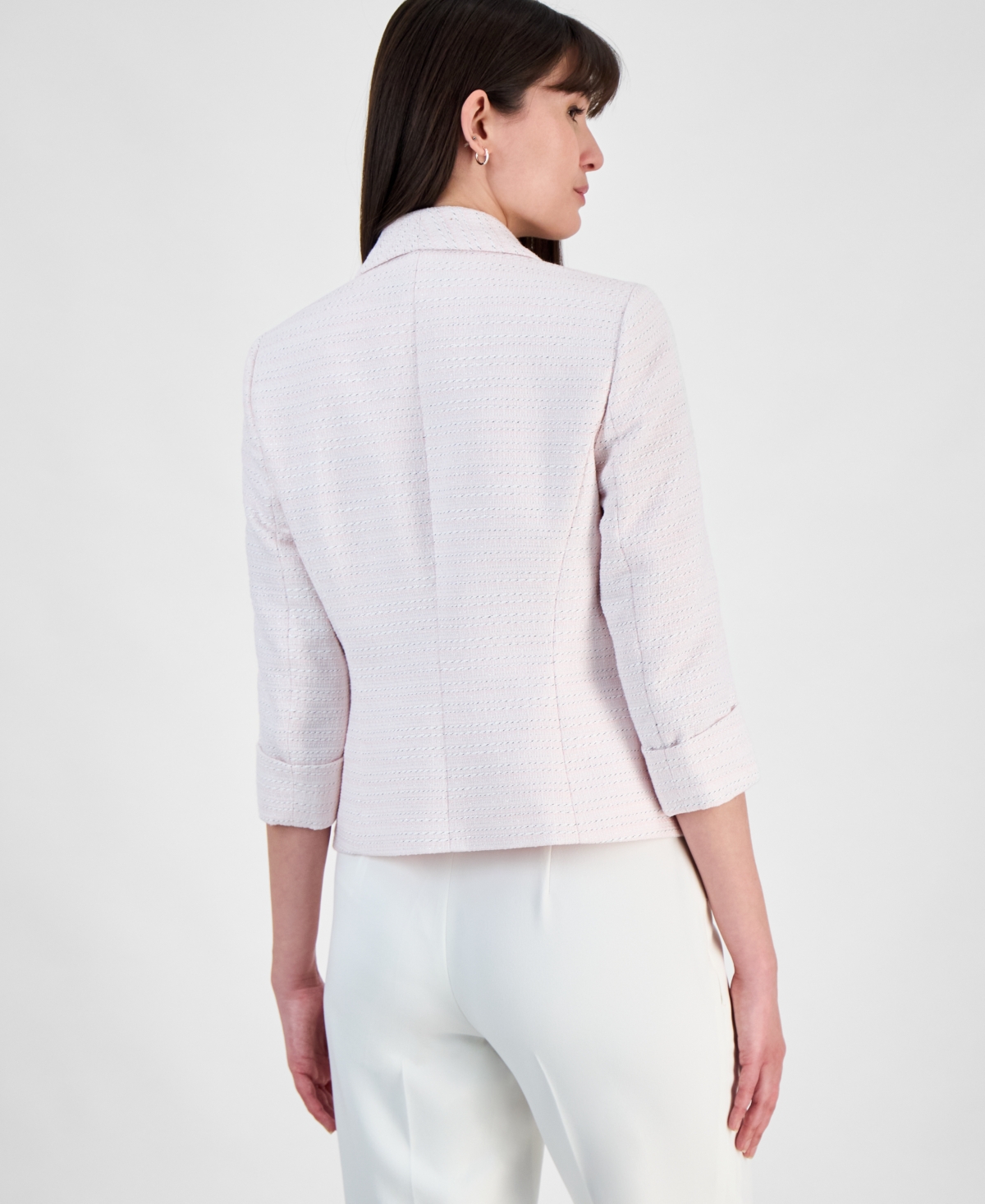 Kasper Women's Boucle Cardigan Jacket, Regular and Petite