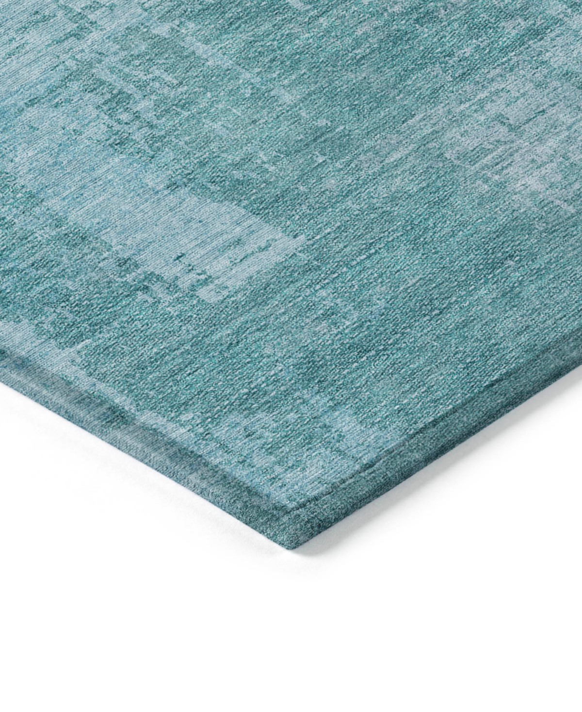 Addison Chantille Machine Washable Acn796 2'6''x3'10'' Area Rug In Aqua