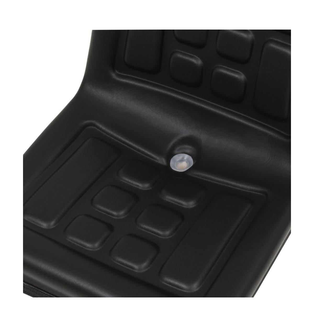 vidaXL Universal Tractor Seat- Black