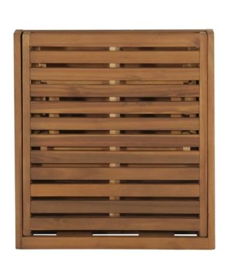 Sunbed Natural wood Solid acacia wood, oil finish Standard