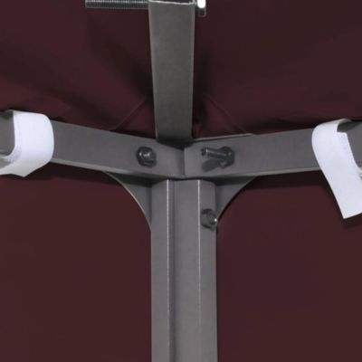 Gazebo Top Cover Burgundy Polyester with PVC coating 10 x 10 feet
