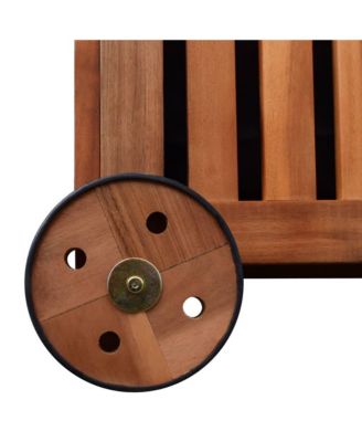 Patio Storage Box 46&amp;quot;x20&amp;quot;x23&amp;quot; Wood