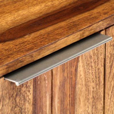 55.1" Solid Acacia Wood TV Stand