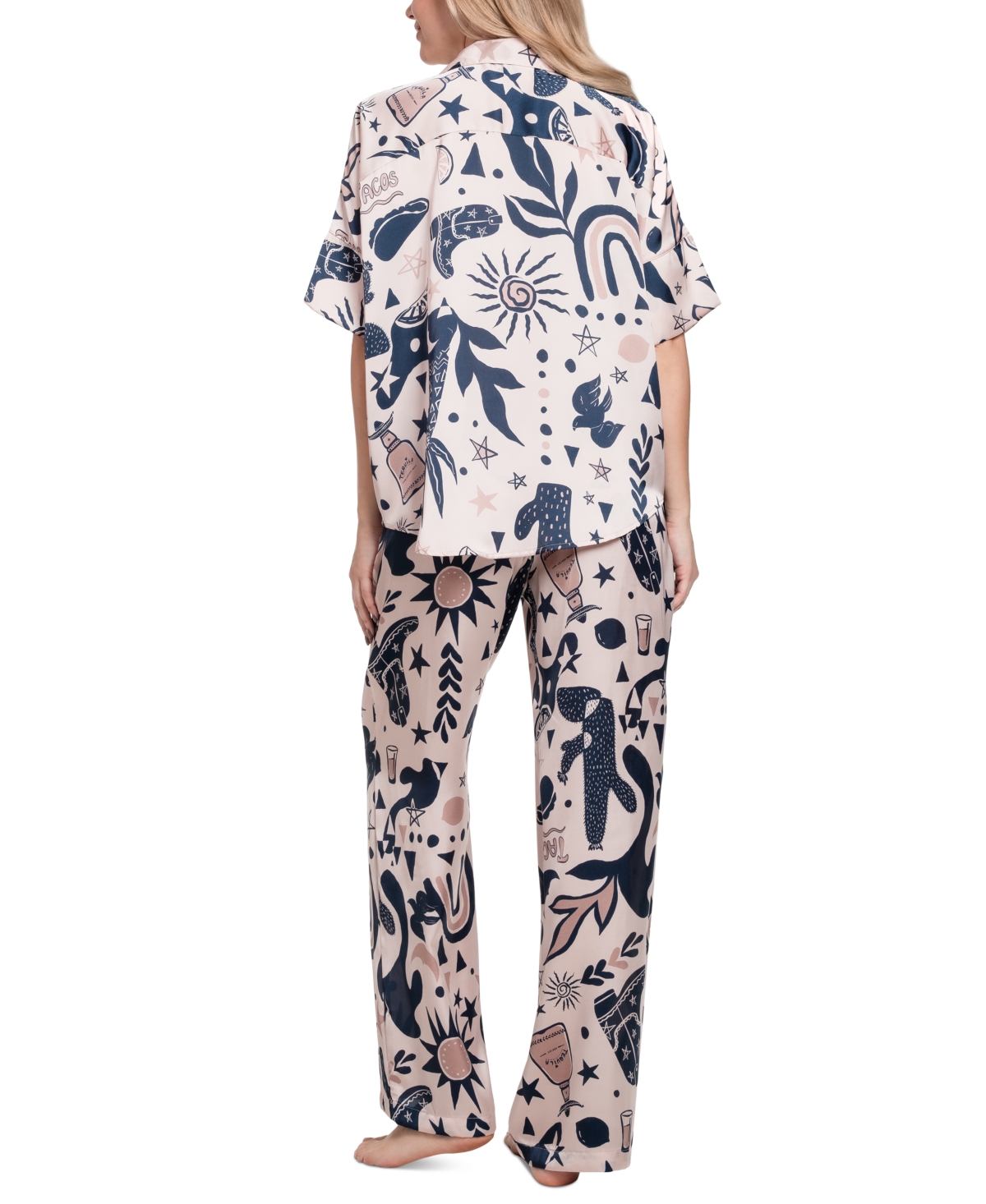Midnight Bakery Women's Satin Sunrise Pajama Set