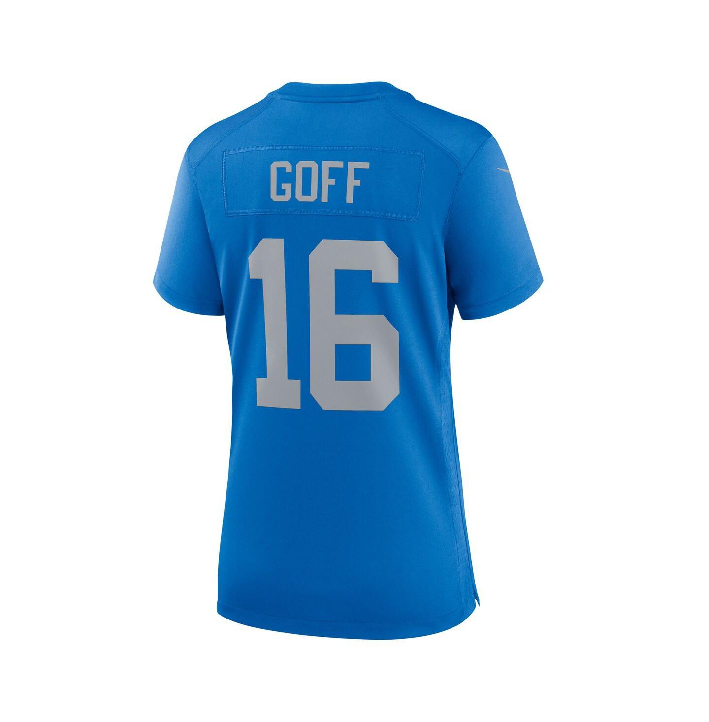 Женский топ Nike Jared Goff Blue Detroit Lions Alternate Game Jersey — фото 2