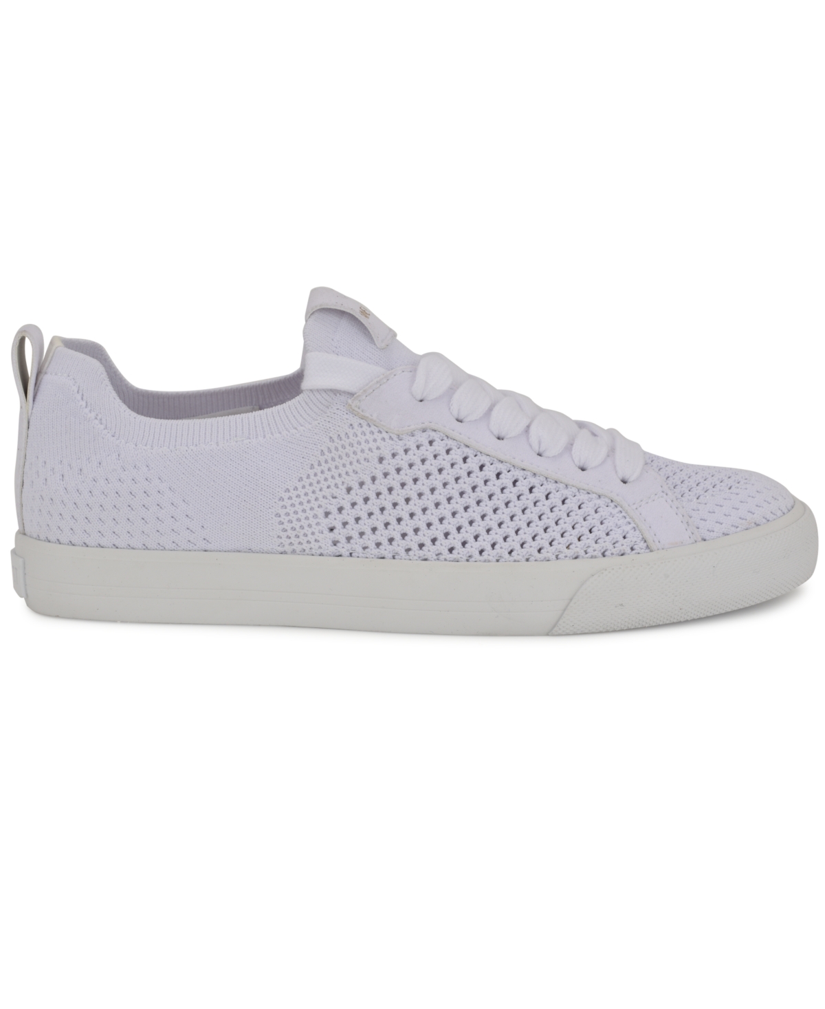 Shop Nine West Women's Looki Mesh Lace-up Sneakers In White