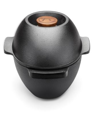 Cast Iron 2.5-Quart Mussel and Seafood Pot with Lid