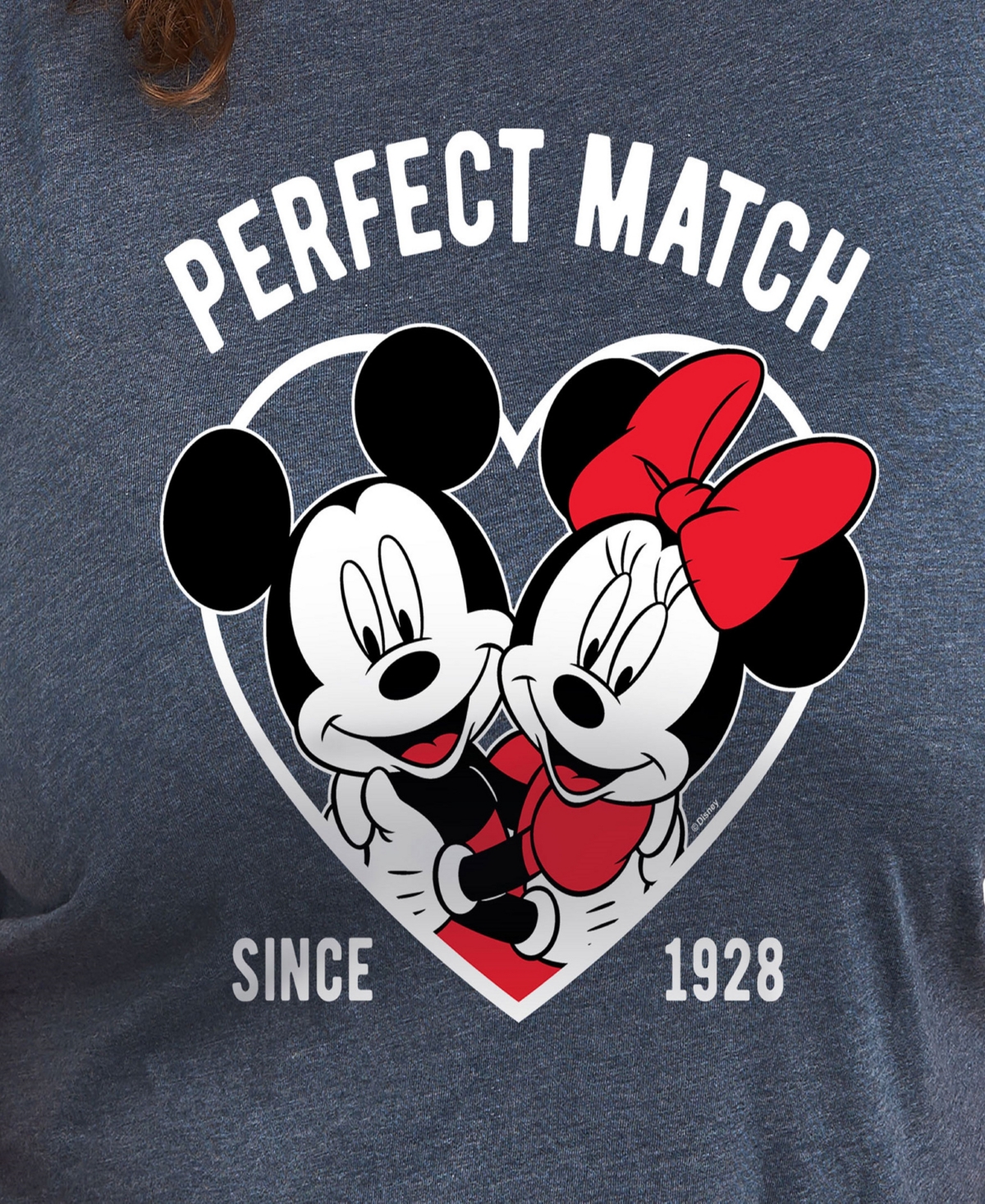 HYBRID APPAREL PLUS SIZE TRENDY PERFECT MATCH GRAPHIC CREW NECK T-SHIRT