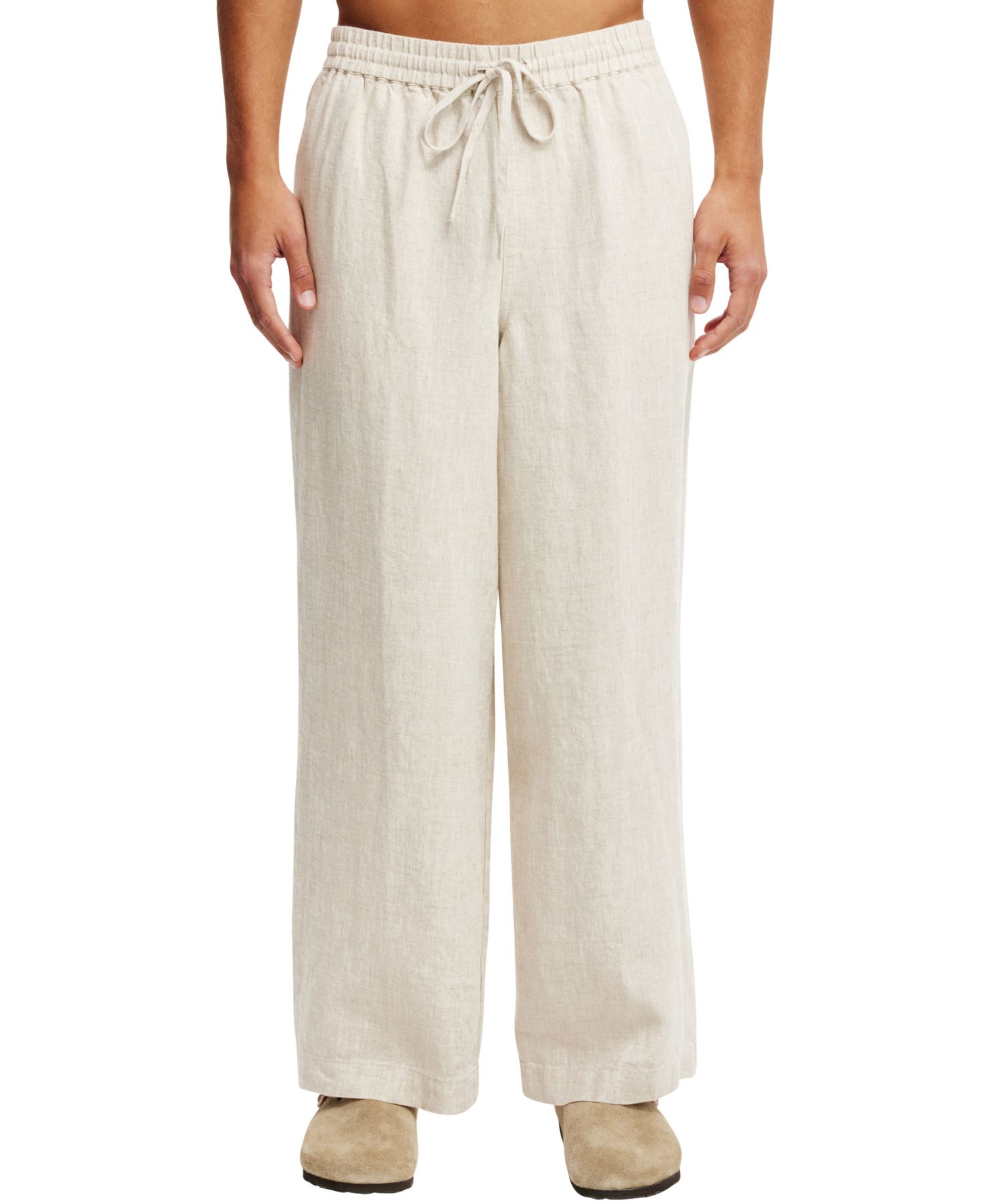 Men's Super Baggy Linen Pant