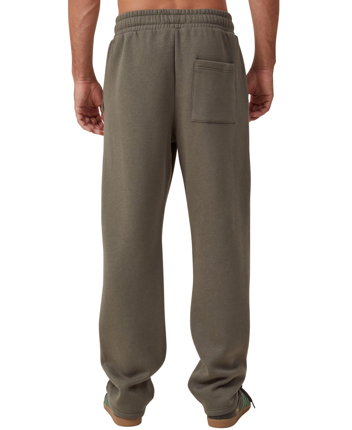 Мужские брюки COTTON ON Relaxed Track Pants, цвет: Чёрный — фото 5