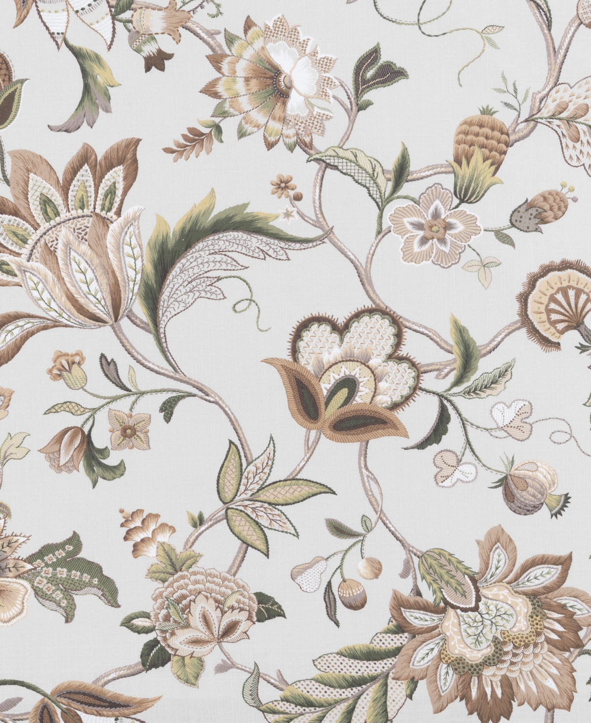 Rose Tree Esmeralda Window Panel Set, 84" X 100" In Sage
