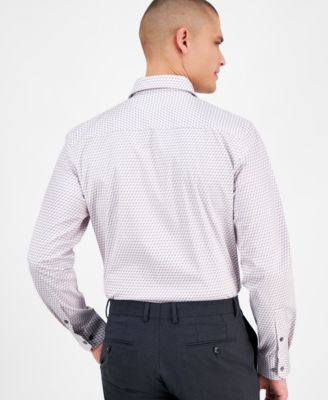 Men's Geo-Print Dress Shirt, Exclusively at Macy's