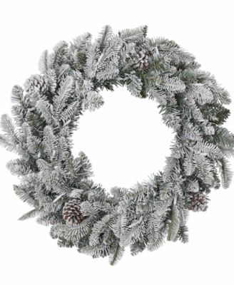 24" Artificial Lexington Fir Wreath