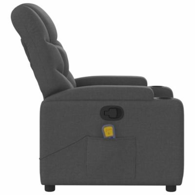 Massage Recliner Chair Dark grey