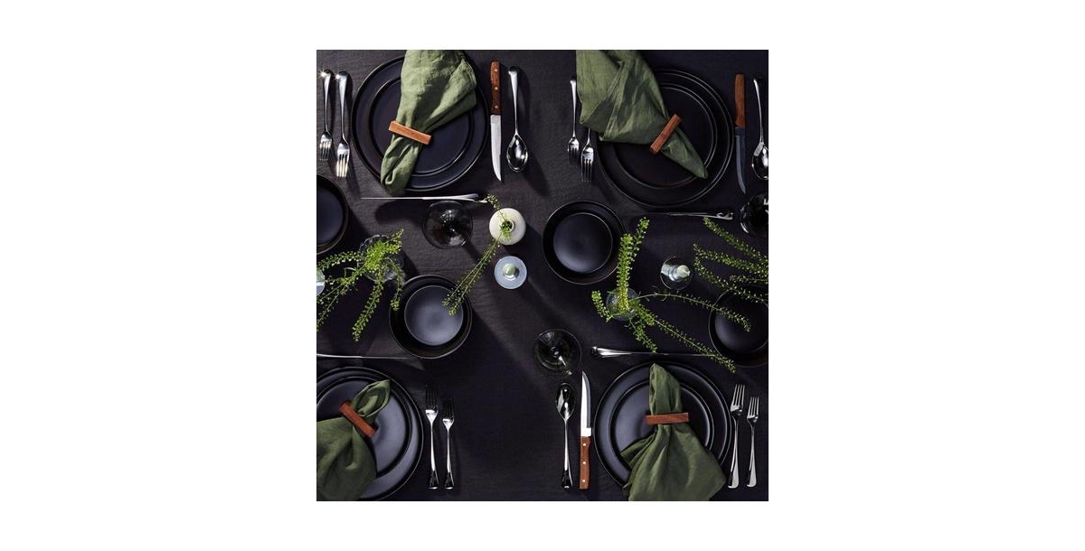 Slickblue 16-Piece Stoneware Dinnerware Set - Service for 4