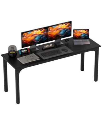 71" Computer Desk, Study Desk with Metal Legs,