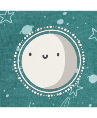 Baby Boys Neutral Celestial Footed Sleepers Girls, 3 Pack