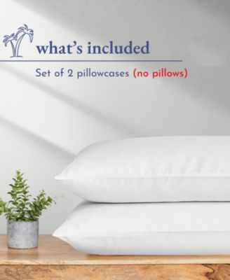 Organic Cotton Set of 2 Pillowcases, King Pillowcase