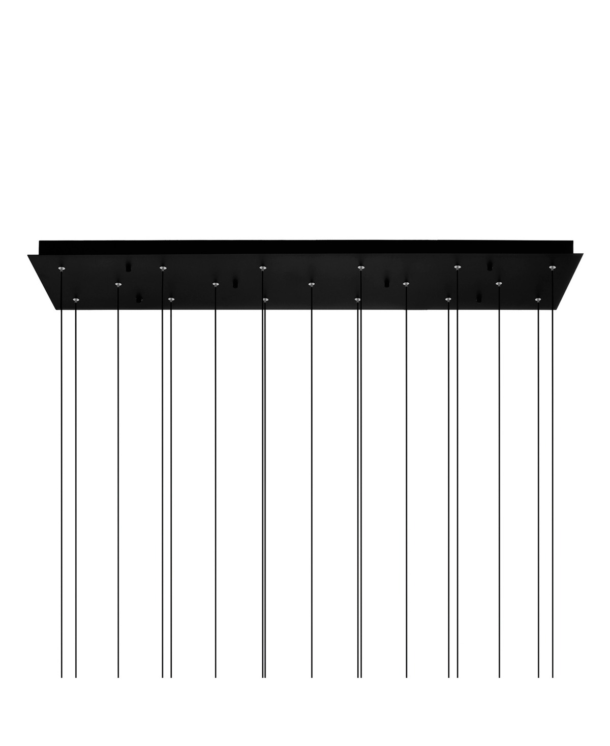 Cwi Lighting 16" Metal Greta Integrated Led Chandelier In Black
